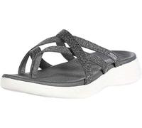 Skechers ON-THE-GO 600, Women's Heels Sandals, Grey (Charcoal Textile Charcoal), 5 UK (38 EU)