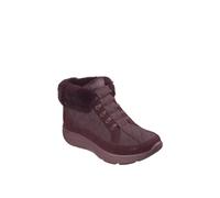 Skechers Women's On-The-Go Encore Elisa Slip-On Sneakers, Burgundy Textile, 7 UK