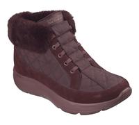 Skechers On-The-Go Encore Elisa Textile Women's Burgundy Winter Ankle Boots - UK 5 / EU 38 / US 8