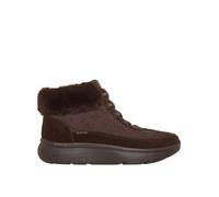 Skechers On-the-go Encore Maisie Cozy Fit Slip-ins Chugga W/ Faux Fur Collar & Bungee Laces, Brown, Size 5, Women Brown