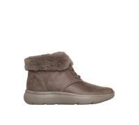 Skechers On-the-go Encore Phoebe Premium Cozy Slip-ins Perform Tex Desert Boot W/ Bungee Laces & Faux Fur Collar, Beige, Size 7, Women Beige