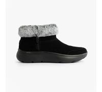 Skechers Women's On-the-GO Encore - Snow-Capped Boots in Black/Gray, Size 5 | Leather/Textile