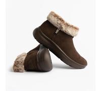 Skechers Women's ON-The-GO Encore Snow-Capped Ankle Boot, Chocolate, 4 UK