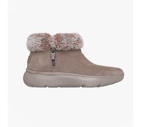 Skechers ON-THE-GO ENCORE - SNOW-CAPPE Womens Casual Zip Boots-Dark Taupe