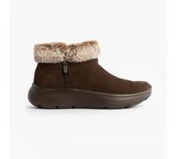 Skechers Women's On-The-GO Encore - Snow-Capped Boots in Chocolate, Size 6 | Leather/Textile