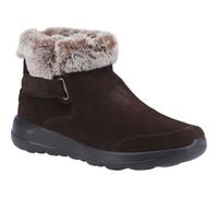 Chocolate 'On-The-Go' Joy First Glance Leather Boots Skechers Chocolate 4