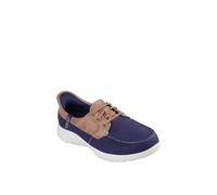 Skechers Palmilla Textile Women's Navy Boat Shoes UK 8