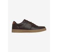 Skechers Men's Palmiro Monty Trainers, Chocolate Synthetic, 10 UK