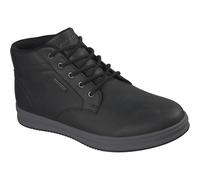 Skechers Palmiro Wallace Mens Black Ankle Boots - Size UK 7