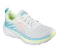 Skechers Women's D'Lux Vapor Cool Breeze Sneaker, White Mesh/Multi Trim, 5 UK