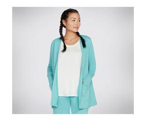 Skechers Performance Everyday Belted Women's Light Turquoise Cardigans