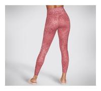 Skechers Performance Go Sculpt HW Leopard Legging Dark Pink High waisted, full