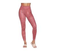 Skechers Women's Gosculpt Fl Hw Leopard Legging Pants, Serenity Leopard Print, L UK