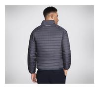Skechers Performance Go Shield Altitude Reversible Jacket Men's Grey Puffer Jacket L