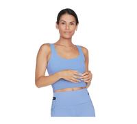 Skechers Women's Goflex Joy Longline Sports Bra, Blue, L UK