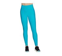Skechers Performance Goflex Rib Nylon Women's Blue Sports Leggings XL