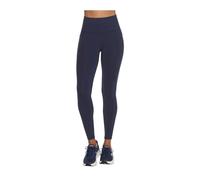 Skechers Performance Gowalk Wear High Waisted Nylon Women's Blue Sports Leggings M