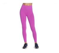 Skechers Performance GOWALK Wear High Waisted Nylon Womens Bright Purple Sports Leggings - Size X-Large