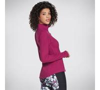 Skechers Performance GOWALK Wear Mesh Jacket Magenta Features a soft cotton li