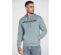 Skechers Performance Heritage Cotton Men's Blue Hooded Sweatshirt M
