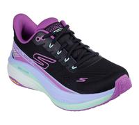 Skechers Performance Max Cushioning Propulsion Textile WoMens Black/Purple Trainers - Size UK 3