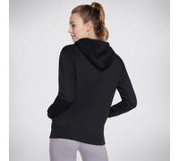Skechers Performance Signature Pullover Hoodie Black 2x2 rib cuffs and bottom