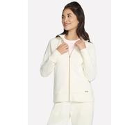 Skechers Performance Skechluxe Elevate Hooded Jacket Women's Off White Jacket L
