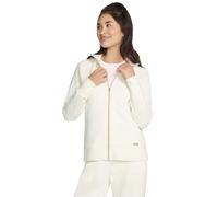 Skechers Performance Skechluxe Elevate Hooded Jacket Womens Off White Rayon - Size Large