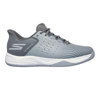 Skechers Performance Slip-ins Relaxed Fit Viper Court Reload Polyurethane Mens Grey/Charcoal Trainers Pu - Size UK 7