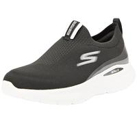 Skechers Women's GO Run LITE Aurora Sky, Black Textile/White Trim, 6 UK