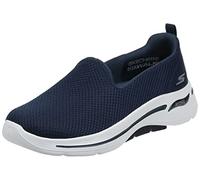 Skechers Performance Women's Go Walk Arch Fit Grateful Trainers, Navy and White, 3.5 UK