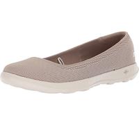 Skechers Performance Women's Go Walk Lite Ballet Flat,Taupe/Beige,8.5 M US