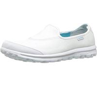 Skechers Performance Women's Go Walk Slip-On Walking Shoe, White, 8.5 W US, White, 5.5 UK Wide