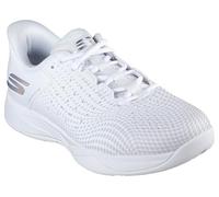 Skechers Performance Women's Skechers Viper Court Reload Sneaker, White Synthetic/Textile/White Trim, 6 UK