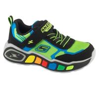 Skechers Play Scene Storm Brights 407606N-LMBK, Boy Trainers, Green, 7.5 UK