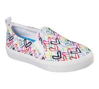 Skechers (GAR155503) Slip On Ladies Poppy Drippin Love Shoes in UK 3 to 8