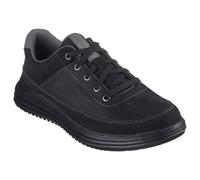 Skechers Mens Proven - Aldeno 204875-Bbk Black Lace Up Shoes UK 6