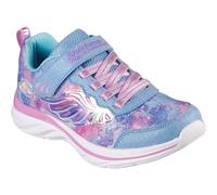 Skechers Quick Kicks Girls Trainers Flying 302208L Beauty Sneaker Elasticated