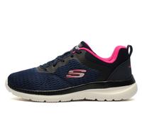 Skechers Quick Path Memory Foam Womens Trainers Size: 4 Colour : Navy / Hot Pink