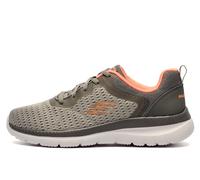Skechers Quick Path Memory Foam Womens Trainers Size: 8 Colour : Grey / Coral