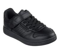 Skechers Boy's Quick Street Sneakers, Black Synthetic/Black Trim, 9.5 UK Child