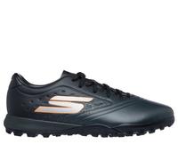 Skechers Razor 1.5 Academy TF Shoes in Black/Orange, Size 10.5 | Synthetic