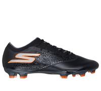 Skechers Razor 1.5 Elite FG Shoes in Black/Orange, Size 3.5 | Synthetic/Textile, Hyper Burst