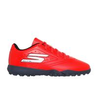 Skechers Razor 1.5 Jr Td TF Sneaker in Red/Black, Size 9.5 | Synthetic/Textile
