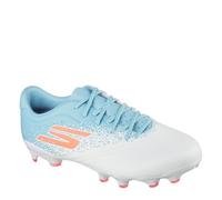 Skechers Razor Firm Ground Football Boots Mens White/Blue 8 UK