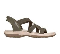 Skechers Slip-ins: Reggae Slim - Stretch Flex Women's Sandals | UK 6 in Olive