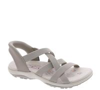Skechers REGGAE SLIM - STRETCH FLEX Womens Sandals Taupe