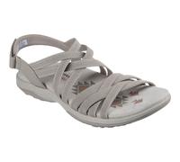 Skechers Reggae Slim - Summer Getaway Womens Taupe Sandals - Size UK 9