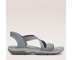 Skechers Reggae Slim Summer Sparkle Slip-Ins Sandal BLACK SIZE 3