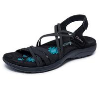 Skechers Reggae Slim - Takes Two Black/Black 2 UK
